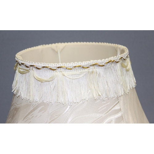 259 - A set of 4 highly decorative lampshades, each approx 42cm tall x 32cm wide