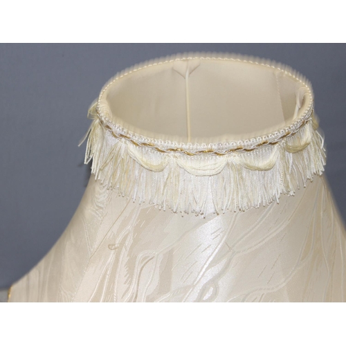 259 - A set of 4 highly decorative lampshades, each approx 42cm tall x 32cm wide