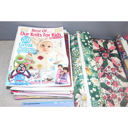 223 - Collection of over 200 mixed knitting patterns, knitting booklets, crochet booklets and needlework b... 