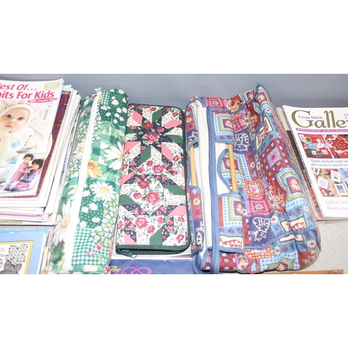 223 - Collection of over 200 mixed knitting patterns, knitting booklets, crochet booklets and needlework b... 