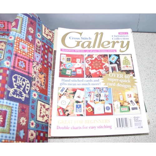 223 - Collection of over 200 mixed knitting patterns, knitting booklets, crochet booklets and needlework b... 