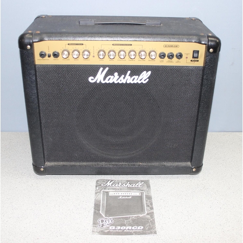 760 - Marshall G30RCD guitar amplifier in box