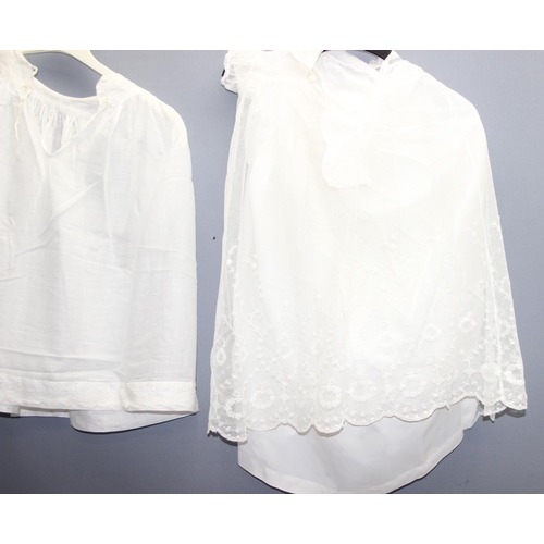 226 - 2 vintage christening gowns, early 20th century