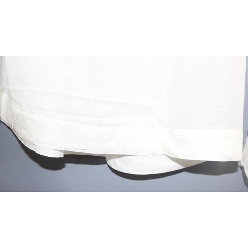 226 - 2 vintage christening gowns, early 20th century