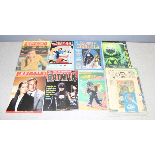 511 - Qty of vintage and later comic books to incl Thunderbirds, Nemesis The Warlock, Scream etc