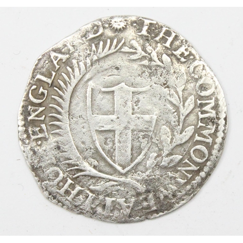 1202 - A rare Commonwealth period (1649-1660) 1652 silver Shilling coin, XRF confirmed to be high purity si... 