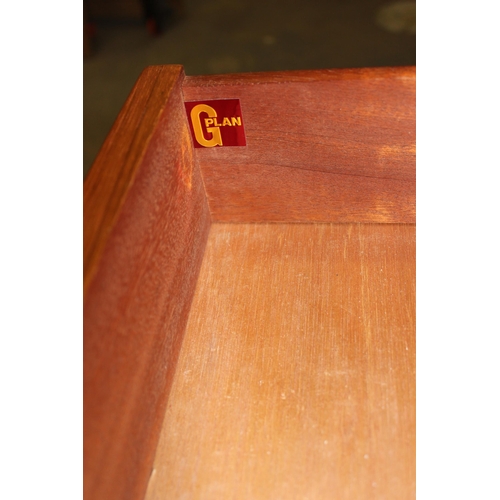 154 - G-Plan Sideboard, approx 138cm wide x 44cm deep x 72cm tall