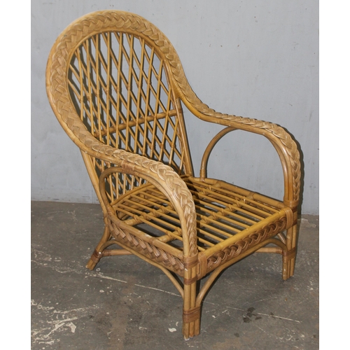 156 - Three Cane Conservatory Chairs