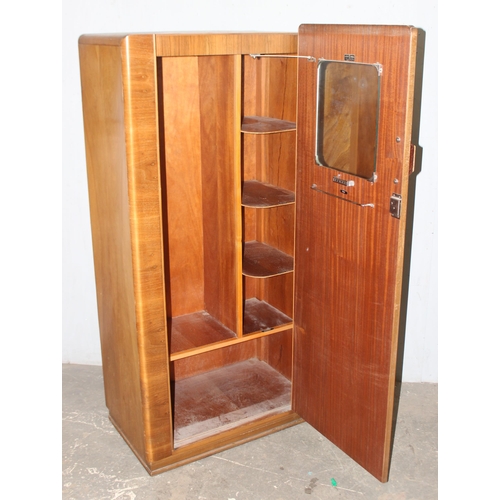 157 - Willow Single Wardrobe, approx 76cm wide x 46cm deep x 162cm tall