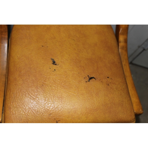 158 - Four Sandy Seated Chairs