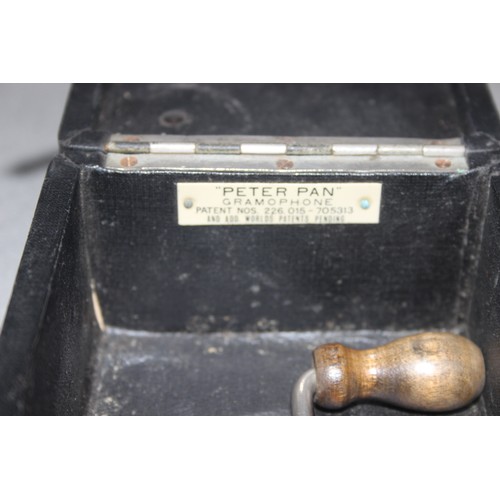 758 - Vintage Peter Pan gramophone