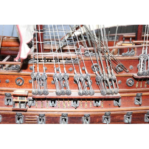 1531 - San Felipe T063 by OHM Exclusive Edition model ship, approx 88cm W x 76cm H, The San Felipe was a Sp... 