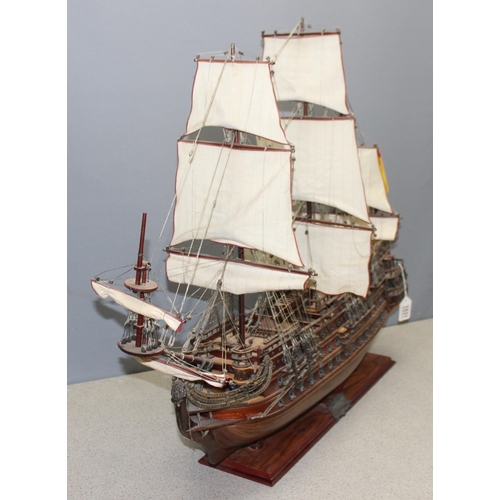 1531 - San Felipe T063 by OHM Exclusive Edition model ship, approx 88cm W x 76cm H, The San Felipe was a Sp... 