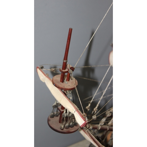 1531 - San Felipe T063 by OHM Exclusive Edition model ship, approx 88cm W x 76cm H, The San Felipe was a Sp... 