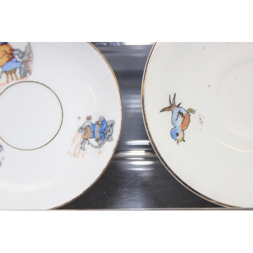 1502 - Assorted vintage children's tea set pieces of various makers to incl German made Bavaria