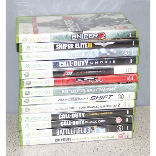 1508 - Qty of assorted X-Box games