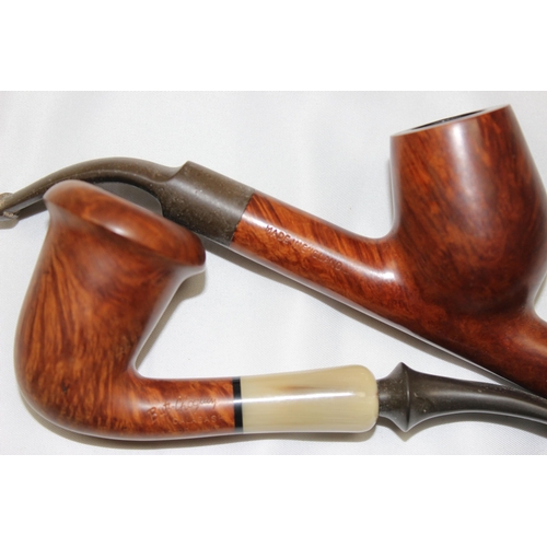 1670 - Qty of vintage smoking pipes to inc Meerschaum, Jethro 95, Butz Choquin calabash, 2 clay pipes and a... 