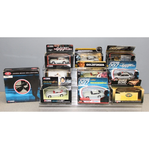 1509 - Qty of boxed Corgi James Bond cars, mostly Aston Martin