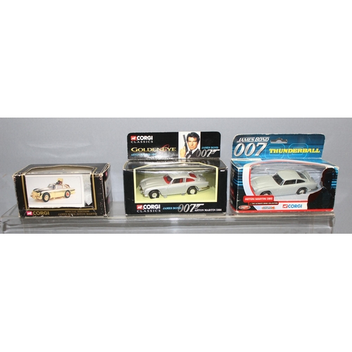 1509 - Qty of boxed Corgi James Bond cars, mostly Aston Martin