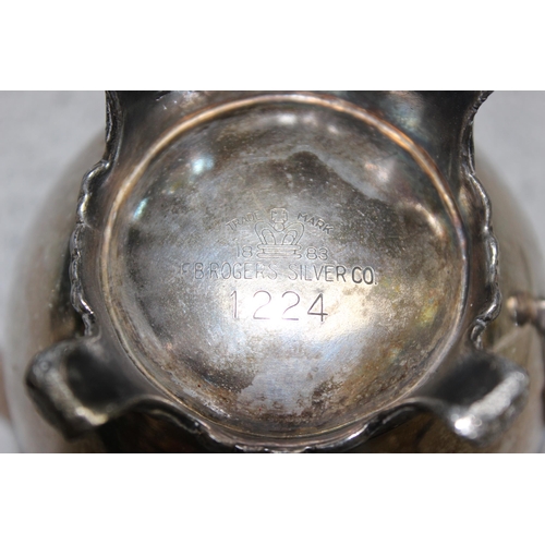 1018 - Qty of antique and later silver plate and other metalware, approx 5.3kg gross