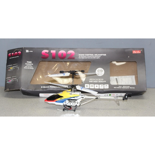 1512 - Nikko 51152 Sky Ace remote controlled plane in box and a boxed remote controlled helicopter (2)