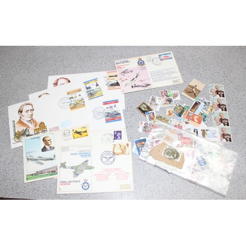 505 - Mixed lot of stamps and first day covers, some Scout related