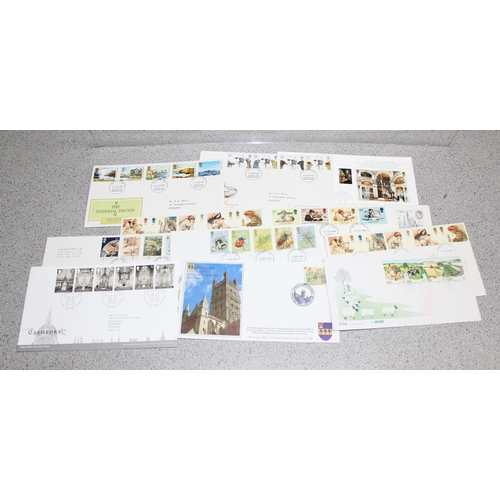 505 - Mixed lot of stamps and first day covers, some Scout related