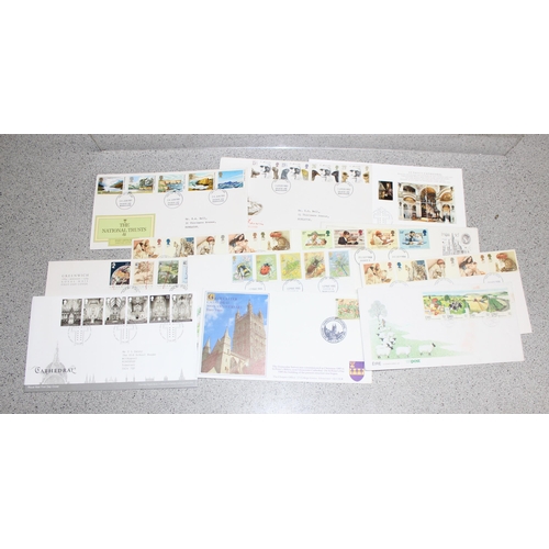 505 - Mixed lot of stamps and first day covers, some Scout related