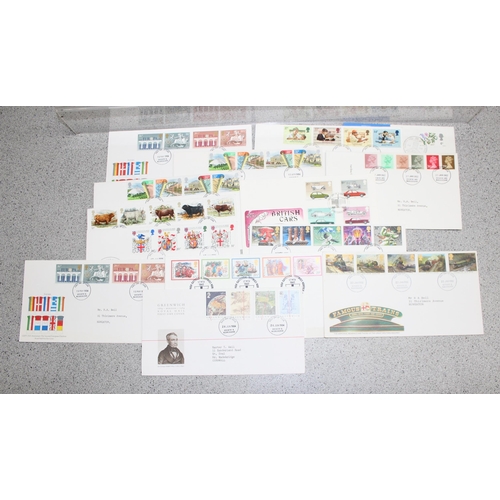 505 - Mixed lot of stamps and first day covers, some Scout related