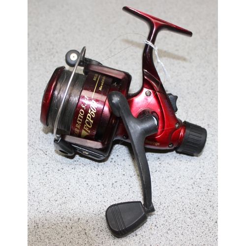 709 - 3 fixed-spool fishing reels to incl Kudos Matchcarp 350