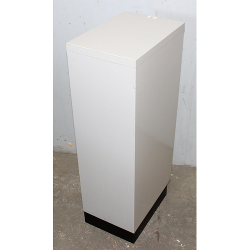 79 - Grey Bisley 15 drawer cabinet, approx 28cm x 43cm x 95cm tall