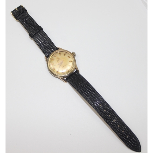 1324 - A vintage Cyma Cymaflex Watersport watch with gold plated case and R459 mechanical Swiss made moveme... 