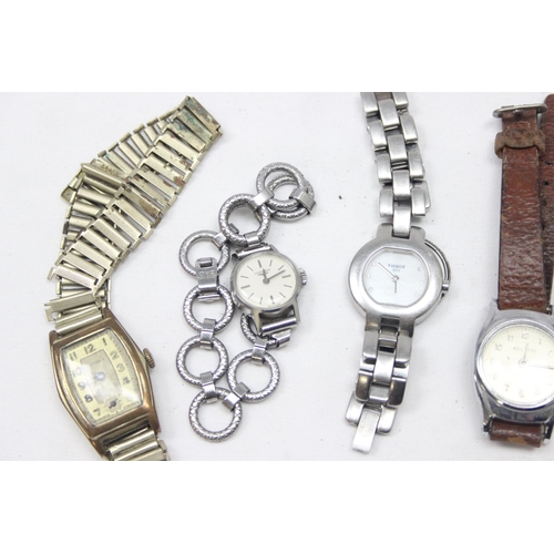 1332 - Qty of assorted vintage and later watches to inc Longines, Kelton etc (5)