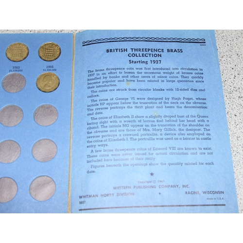 1248 - 5 assorted Whitman coin albums for British copper coins, Queen Victoria and later, most folders with... 