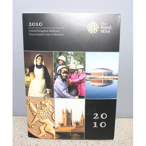 1232 - Great Britain & Northern Ireland Royal Mint brilliant uncirculated coins - 2010 & 2011 United Kingdo... 