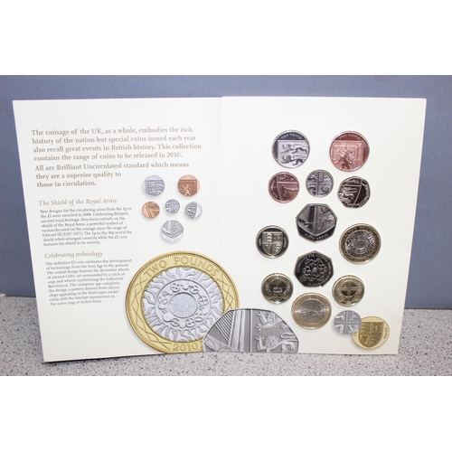 1232 - Great Britain & Northern Ireland Royal Mint brilliant uncirculated coins - 2010 & 2011 United Kingdo... 