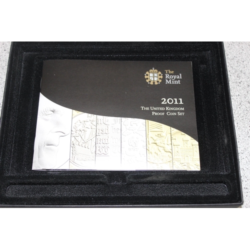 1233 - Great Britain & Northern Ireland Royal Mint proof coins - 2011 United Kingdom proof coin collection ... 