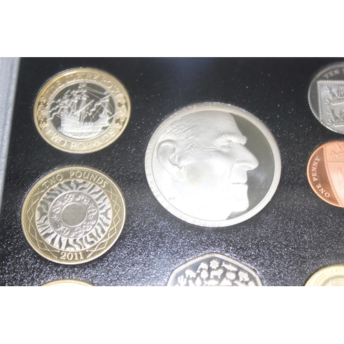 1233 - Great Britain & Northern Ireland Royal Mint proof coins - 2011 United Kingdom proof coin collection ... 