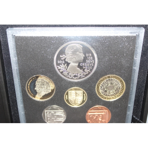 1234 - Great Britain & Northern Ireland Royal Mint proof coins - 2012 United Kingdom proof coin collection ... 