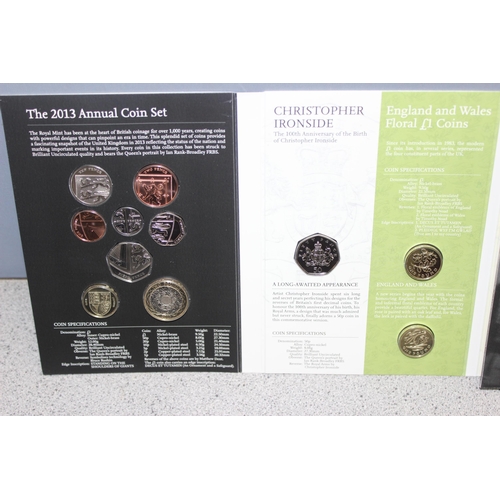 1236 - Great Britain & Northern Ireland Royal Mint coins - 2013 United Kingdom annual coin set, 15 coins in... 