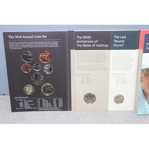 1240 - Great Britain & Northern Ireland Royal Mint coins - 2015 United Kingdom annual coin set, 16 coins in... 