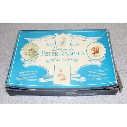 1516 - Vintage Peter Rabbit Race board game