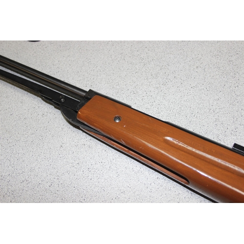 1410 - .177cal BAM air rifle with case and pellets