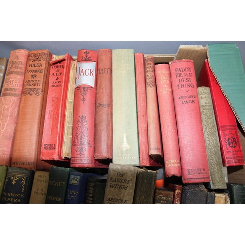 521 - Large collection of books to include antique and later leather bound examples