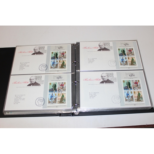 530 - Stamps - Great Britain First Day Covers in 2 blue Stanley Gibbons albums, 1978-81 & 1981-1989, volum... 