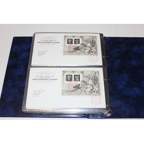 530 - Stamps - Great Britain First Day Covers in 2 blue Stanley Gibbons albums, 1978-81 & 1981-1989, volum... 