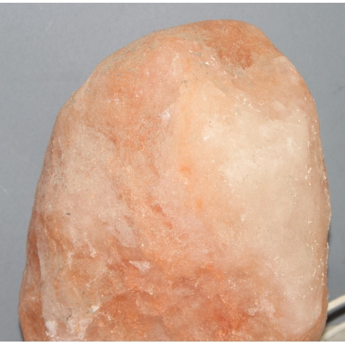 260 - Large Himalayan salt lamp, approx 34cm H