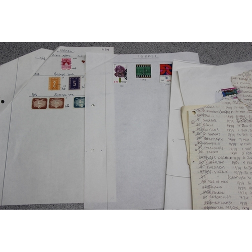 541 - Mixed lot of postmarks and stamps