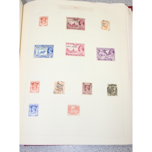 563 - Stamps - GB & Commonwealth Mint & Used in Large album 100s