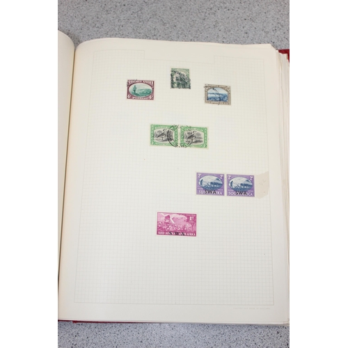 563 - Stamps - GB & Commonwealth Mint & Used in Large album 100s